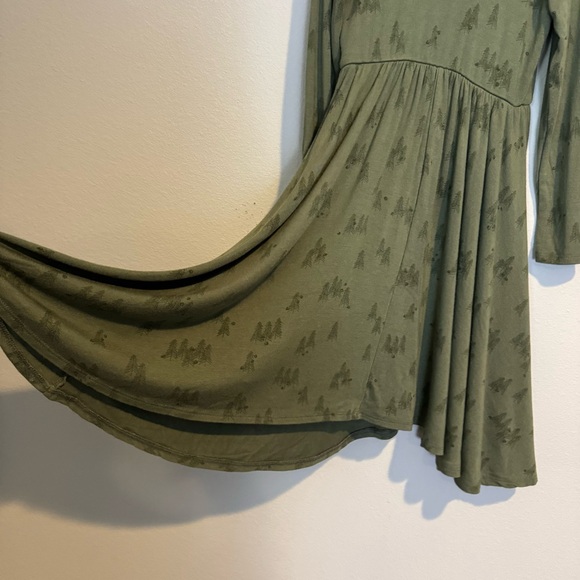 Childhoods Modal Green Trees Dress - Picture 3 of 7